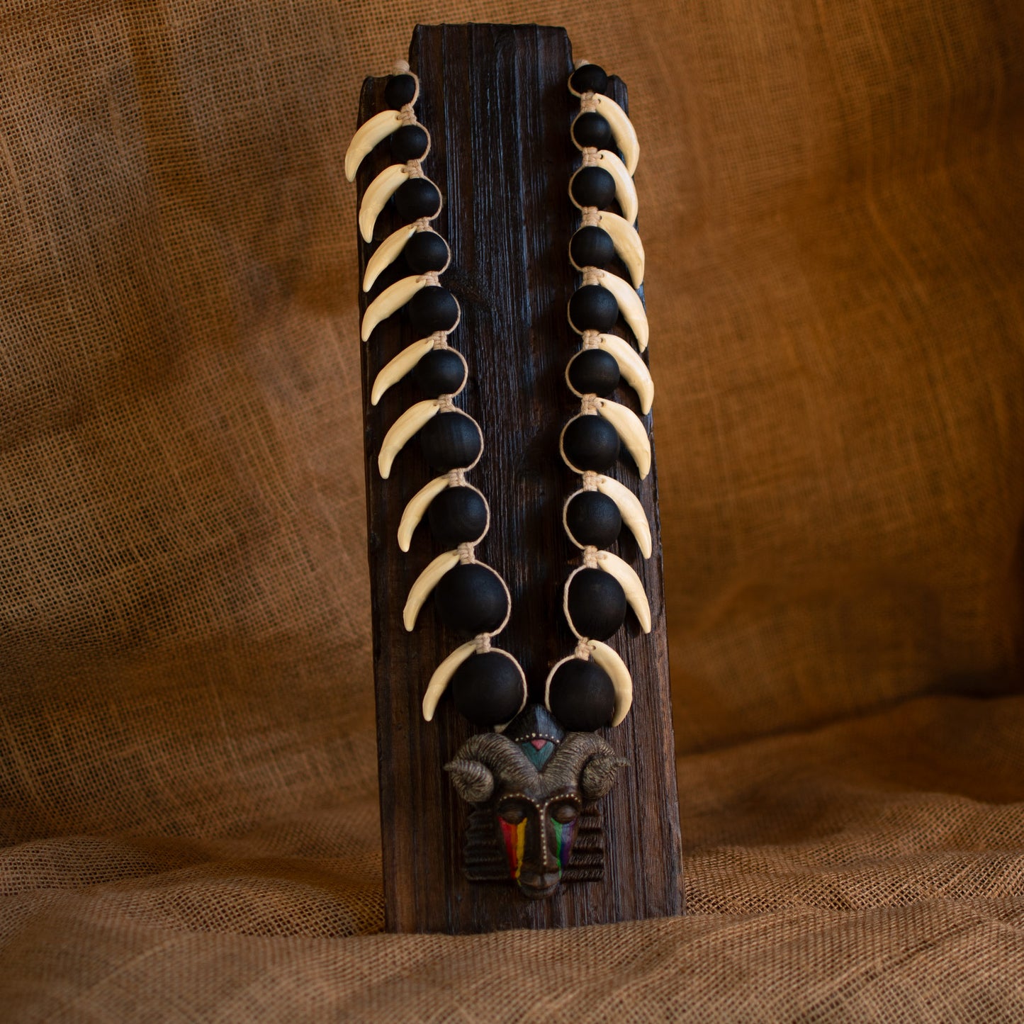 20 Beads & 18 Wolf Teeth