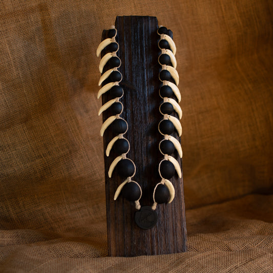 20 Beads & 18 Wolf Teeth