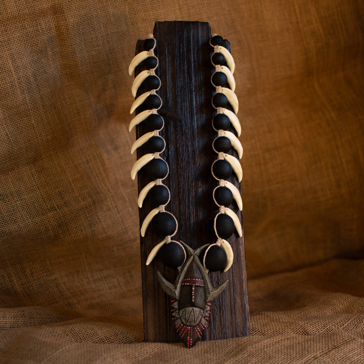 20 Beads & 18 Wolf Teeth