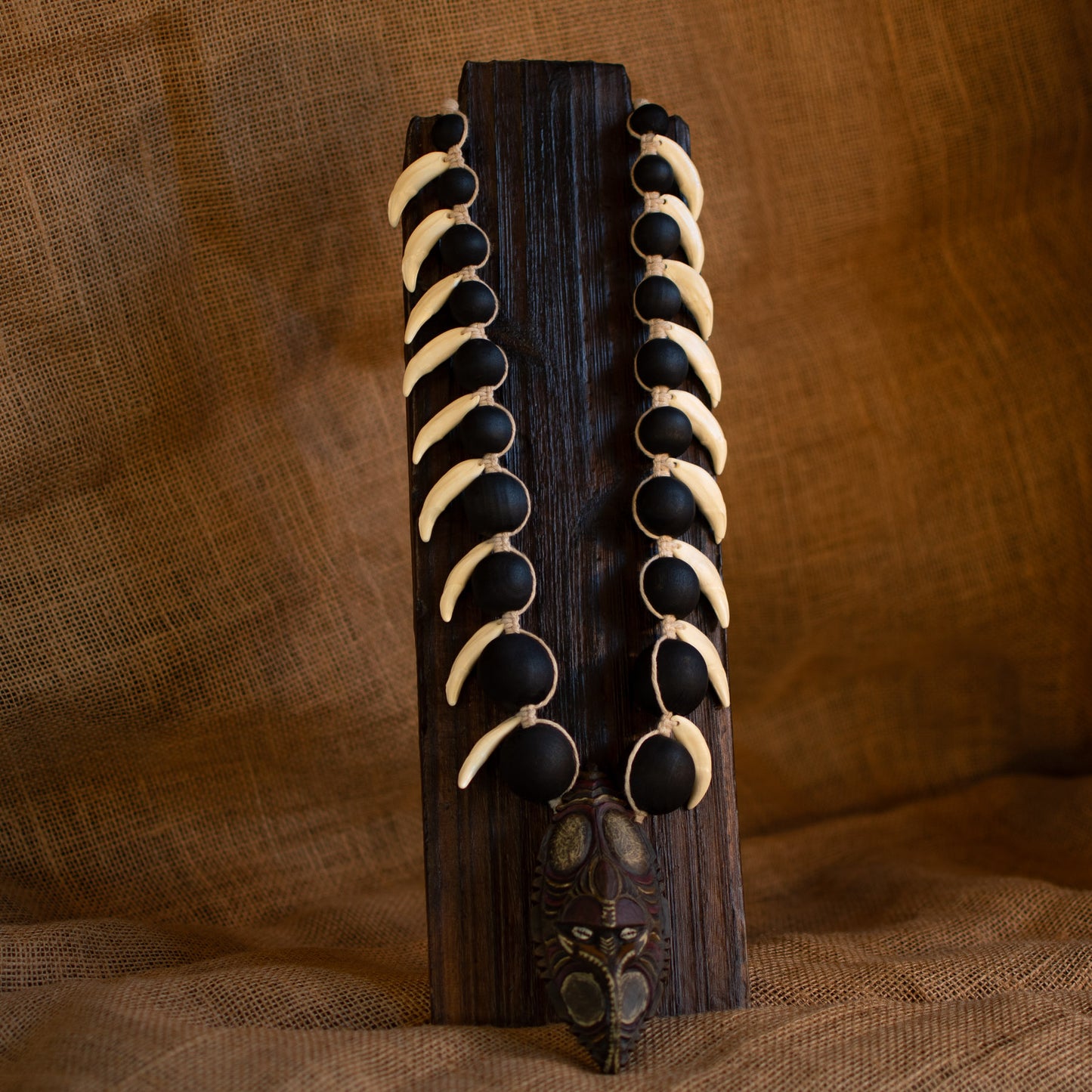 20 Beads & 18 Wolf Teeth